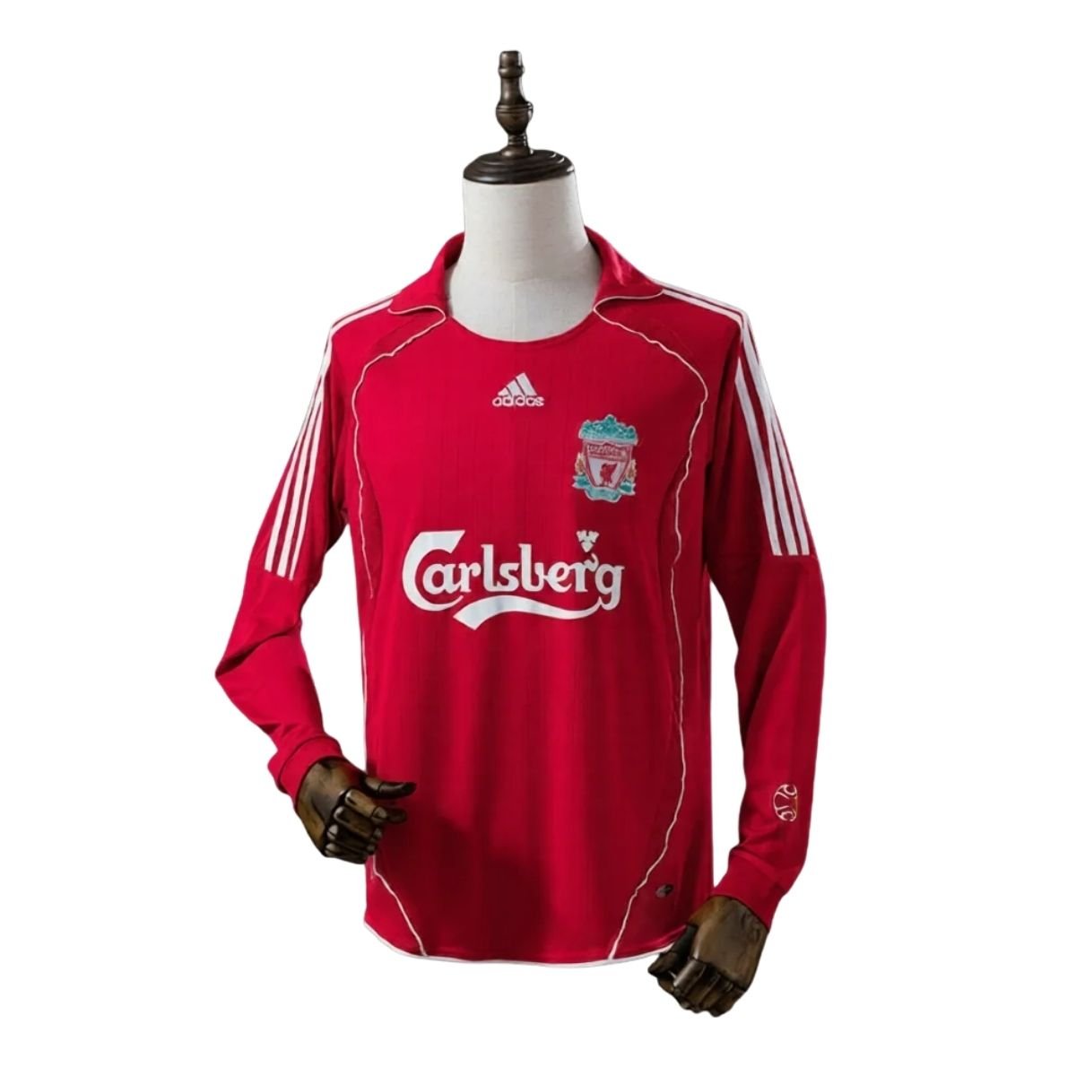 camisa-liverpool-fc-vermelha-2006-08-home-Masculina-retro Camisa Liverpool FC Vermelho 2006/08 Home Masculina Retrô