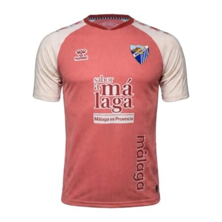 Camisa Málaga Rosa 2026/27 Away II Masculina