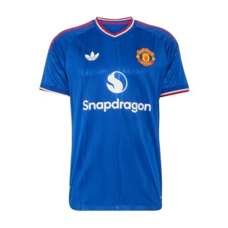 Camisa Manchester United Azul 2026/27 Away II Originals Masculina Jogador