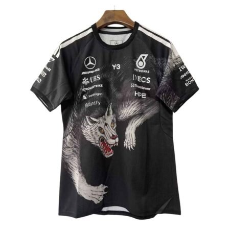 Camisa Mercedes Benz F1 Preta 2026/27 Masculina