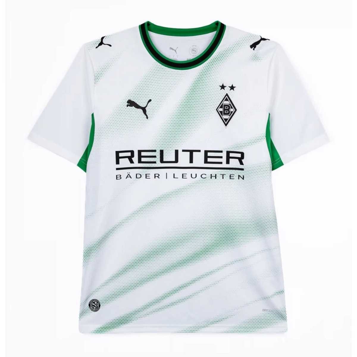 camisa-monchengladbach-branco-2026-27-home-masculina Camisa Borussia Mönchengladbach Branca 2026/27 Home I Masculina