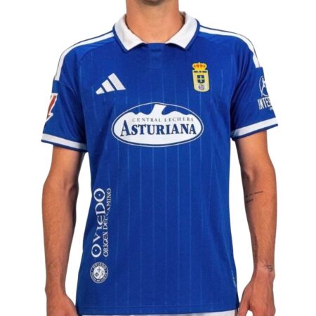 Camisa Real Oviedo Azul 2026/27 Home I Masculina