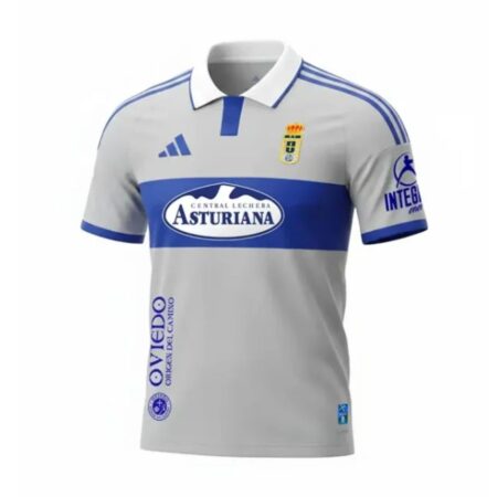 Camisa Real Oviedo Cinza 2026/27 Third III Masculina
