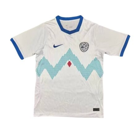 Camisa Slovenia Branco Copa 2026/27 Away Masculina