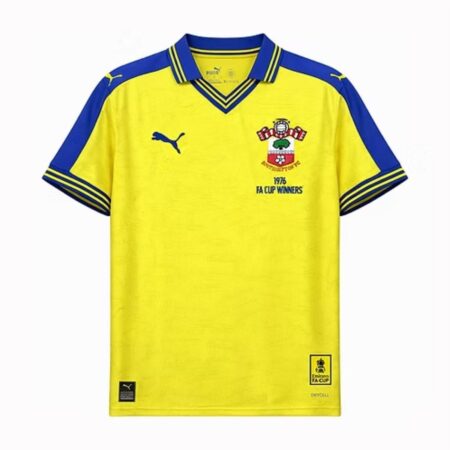 Camisa Southampton Amarela 2026/27 Rodada Retrô Masculina