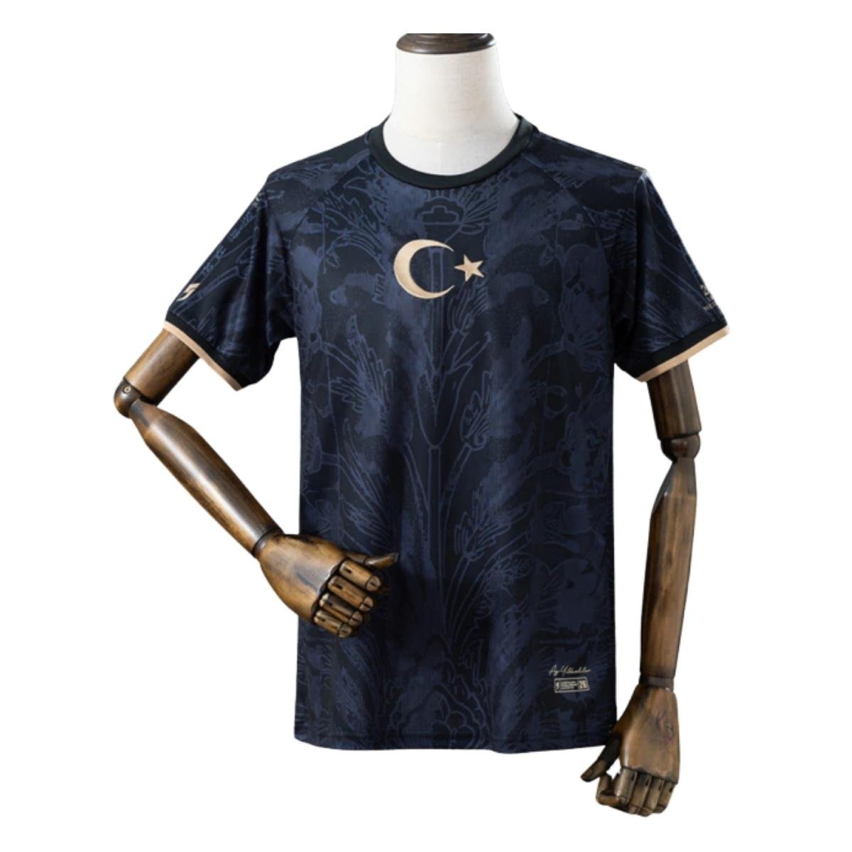 camisa-turquia-preto-2026-heritage-jersey-masculino Camisa Seleção da Turquia Preto 2026 Heritage Jersey Masculina