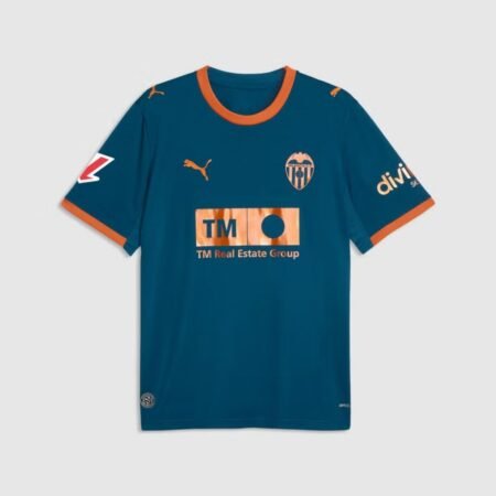 Camisa Valencia CF Azul 2026/27 Away II Masculina