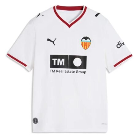 Camisa Valencia CF Branco 2026/27 Home I Masculina