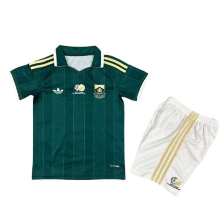 Kit Infantil Africa do Sul Verde Copa 2026/27 Home I Unissex