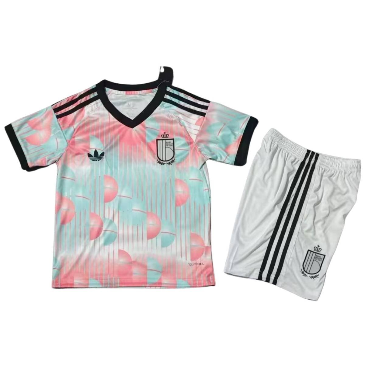 kit-infantil-belgica-branca-copa-2026-27-away-ii-unissex Kit Infantil Bélgica Branca 2026/27 Away II Unissex