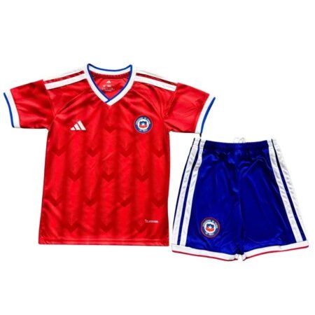 Kit Infantil Chile Vermelha Copa 2026/27 Home I Unissex