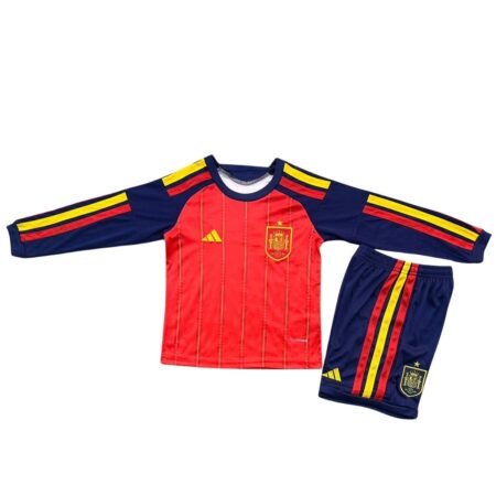 Kit Infantil Espanha Azul Copa 2026/27 Home I Unissex