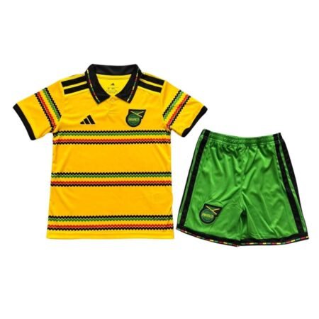 Kit Infantil Jamaica Amarelo Copa 2026/27 Home I Unissex