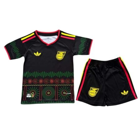 Kit Infantil Jamaica Preto Copa 2026/27 Home I Unissex