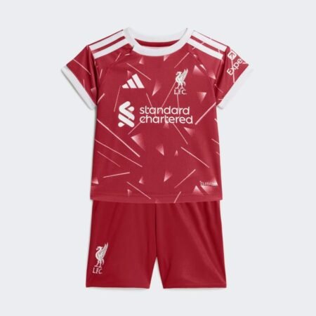 Kit Infantil Liverpool FC Vermelha 2026/27 Home I Unissex
