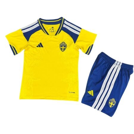 Kit Infantil Suécia Amarela Copa 2026/27 Home I Unissex