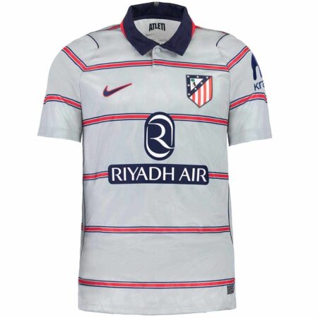 Camisa Atlético de Madrid Cinza Polo 2026/27 Third III Masculina