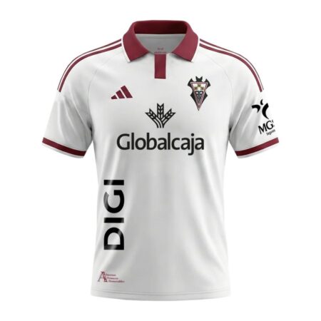 Camisa Albacete Balompié Branca 2026/27 Home I Masculina