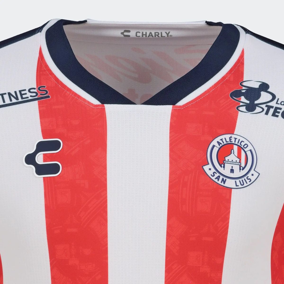 camisa-atletico-san-luis-branca-2026-27-home-i-masculina (2) Camisa Atlético San Luis Vermelha 2026/27 Home I Masculina