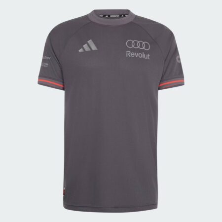 Camisa Audi Motors F1 Team Cinza 2026/27 Revolut Autentic Piloto Masculina