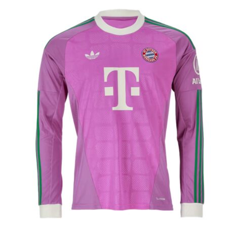 Camisa Bayern de Munique Roxo 2026/27 Goleiro II Manga Longa