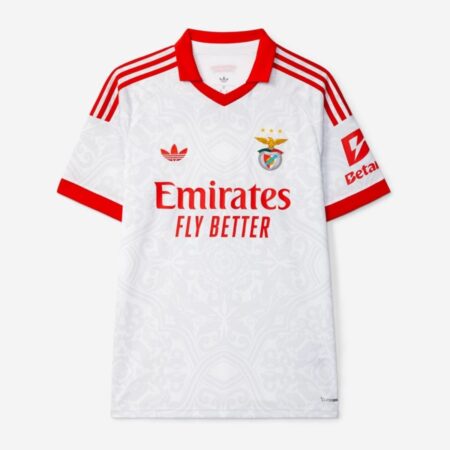 Camisa SL Benfica Branca 2026/27 Away II Masculina