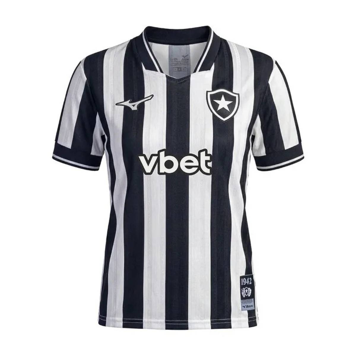 camisa-botafogo-preta-branca-listrada-2026-27-titular-ii-masculina Camisa Botafogo Preta/ Branca Listrada 2026/27 Titular I Masculina