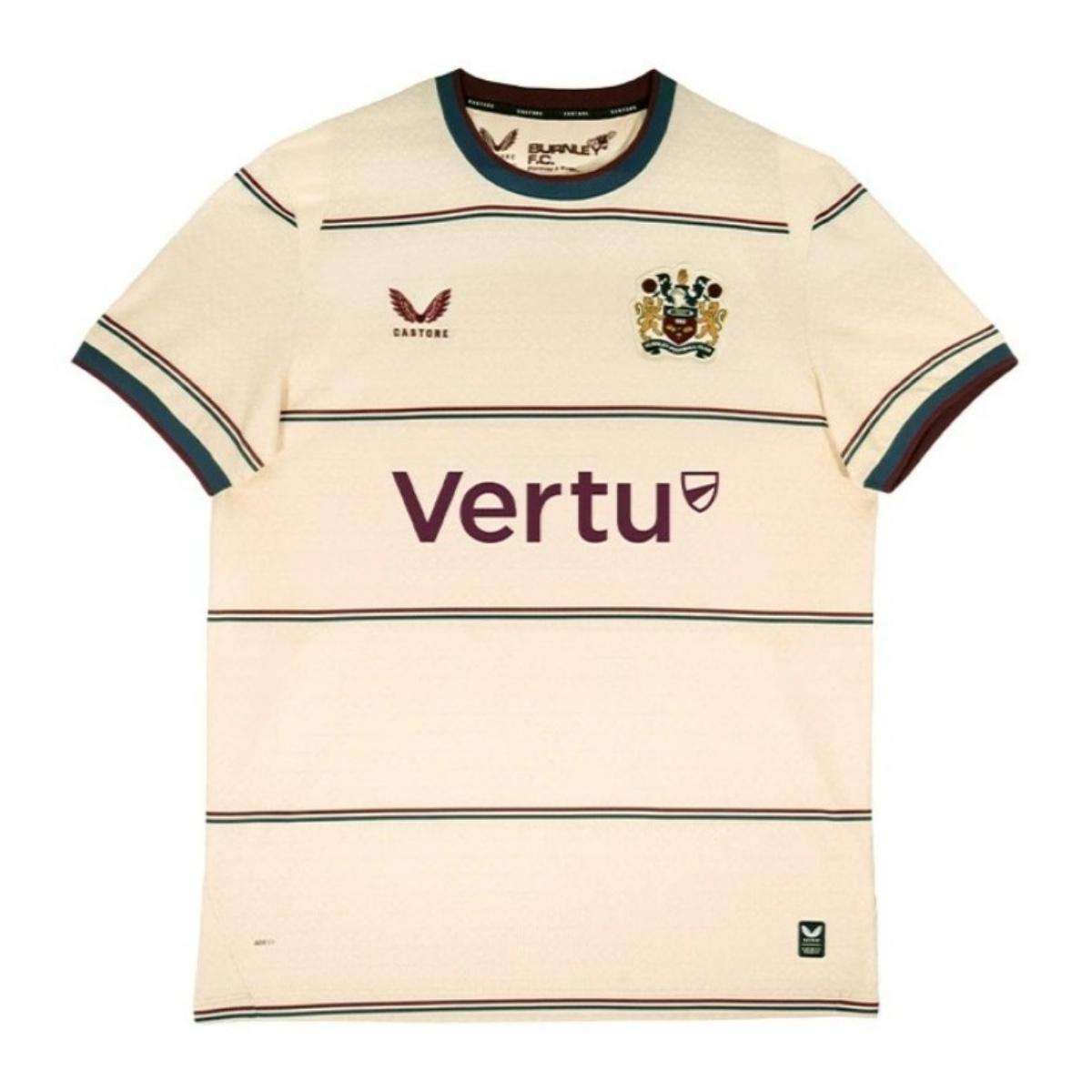 camisa-burnley-fc-bege-2026-27-away-ii-masculin Camisa Burnley FC Bege 2026/27 Away II Masculina