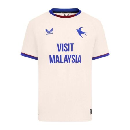 Camisa Cardiff City Creme 2026/27 Away II Masculina