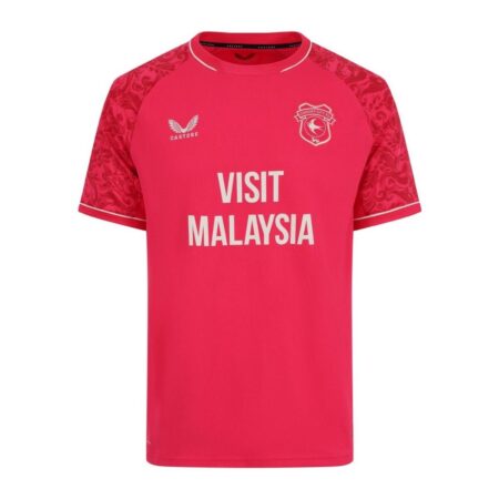 Camisa Cardiff City Rosa 2026/27 Third III Masculina