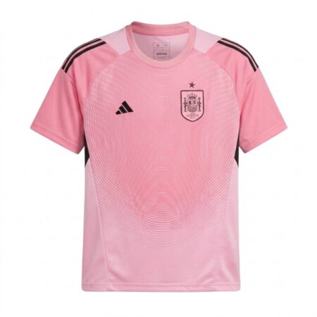 Camisa Espanha Rosa 2026/27 Goleiro Masculina