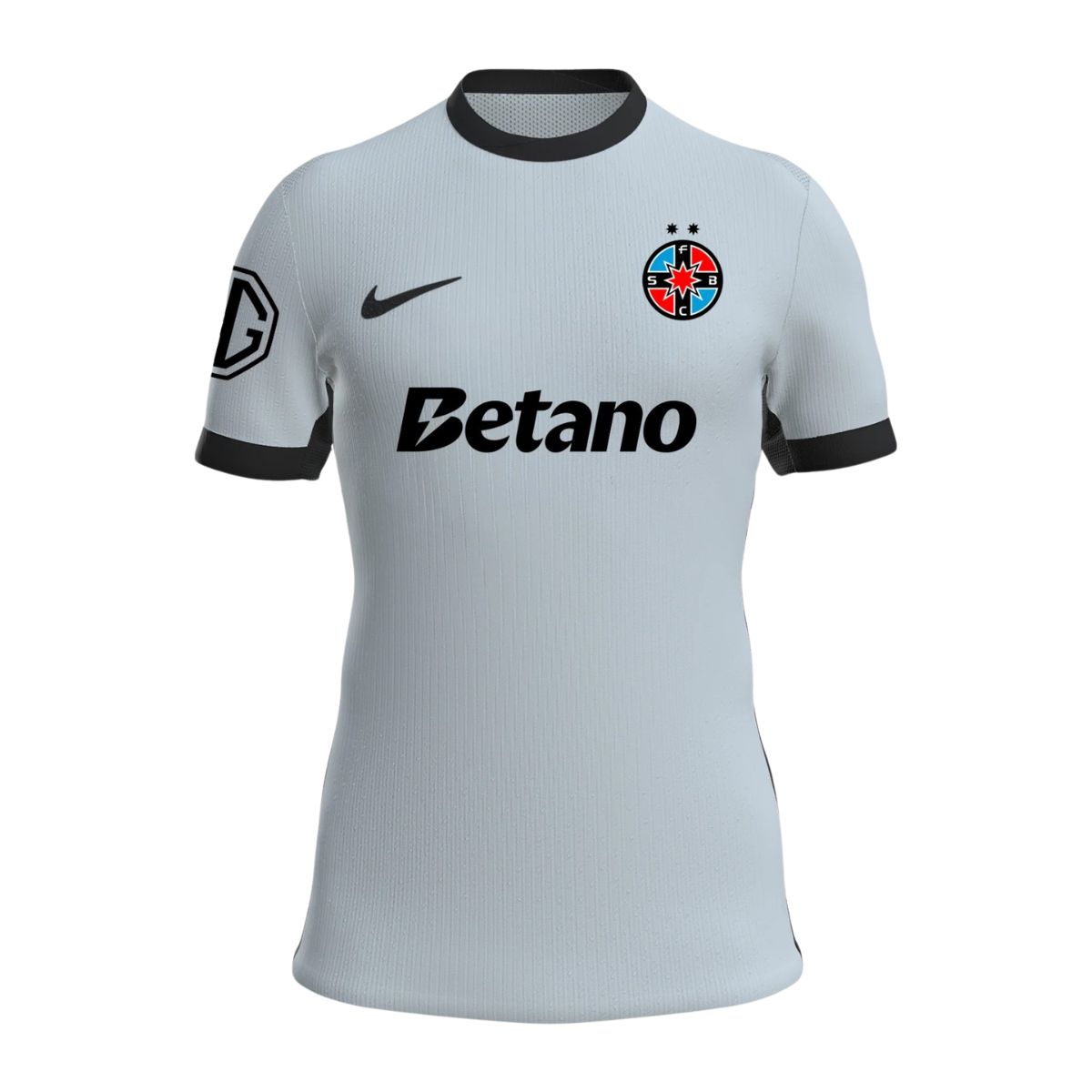 camisa-fcsb-branca-2025-26-away-ii-masculina Camisa FCSB Steaua Bucuresti Branca 2026/27 Away II Masculina