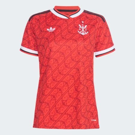 Camisa Flamengo Terceira Vermelha 2026/27 III Feminina