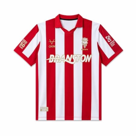 Camisa Lincoln City Vermelho 1975/76 Especial Retrô Masculina