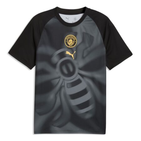 Camisa Manchester City Preta 2026/27 Pré-Jogo Masculina
