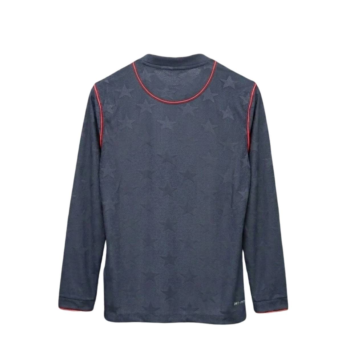 camisa-manga-longa-estados-unidos-preto-2026-27-away-masculino Camisa Estados Unidos Preto 2026/27 Away II Manga Longa Masculina