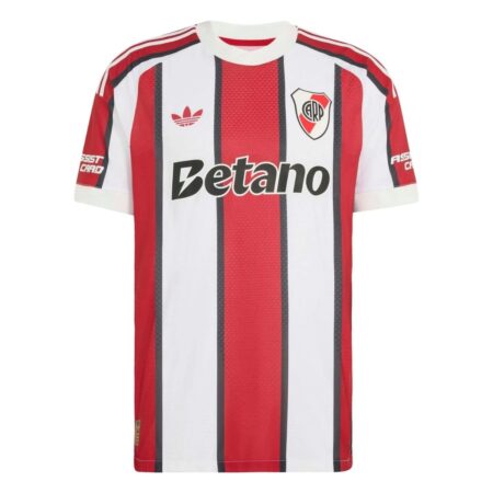 Camisa River Plate Vermelha/Branca 2026/27 Titular I Jogador Masculina