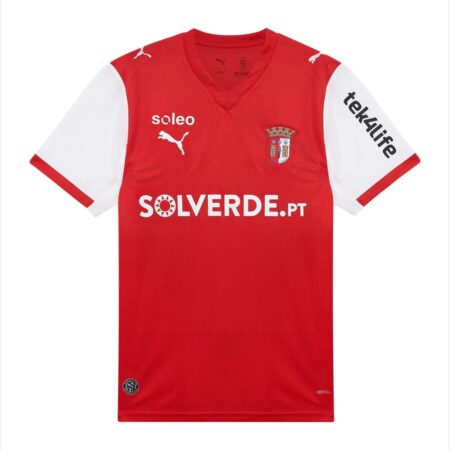 Camisa SC Braga Vermelha 2026/27 Home I Masculina