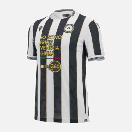 Camisa Udinese Calcio Branca/Preta 2026/27 Home I Masculina