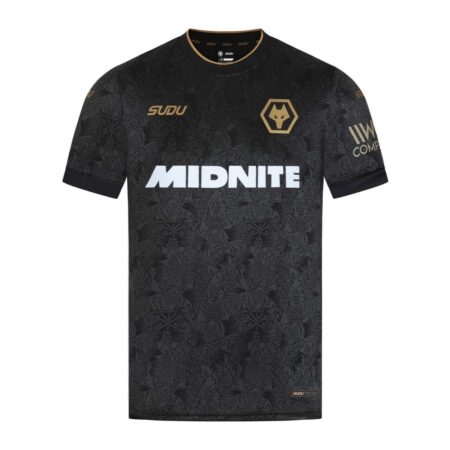 Camisa Wolverhampton FC Preto 2026/27 Third III Masculina