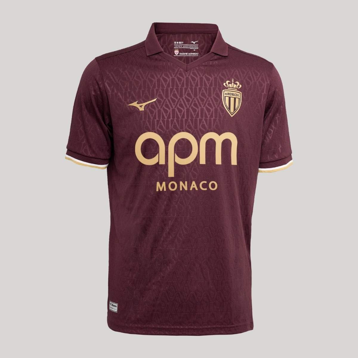 camisa-as-monaco-vermelho-vinho-2026-27-away-ii-masculina (3) Camisa AS Monaco Vermelho Vinho 2026/27 Away II Masculina