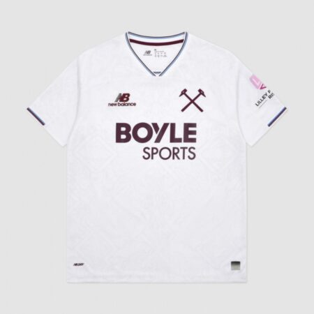 Camisa West Ham Branco 2026/27 Away II Masculina
