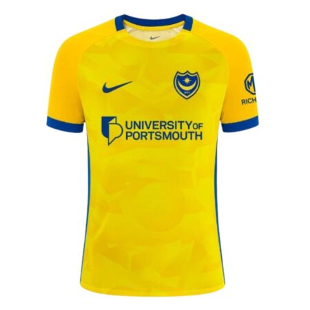 Camisa Portsmouth Amarela 2026/27 Away II Masculina