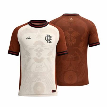 Camisa Flamengo Urubu de Lima Marrom 2026/27 Masculina