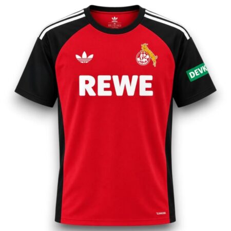 Camisa FC Köln Vermelha 2026/27 Goleiro Masculina