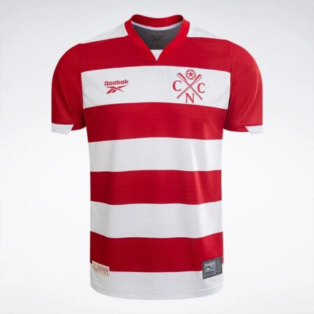Camisa Naútico Vermelha Listras Horizontais 2026/27 Terceira III Masculina