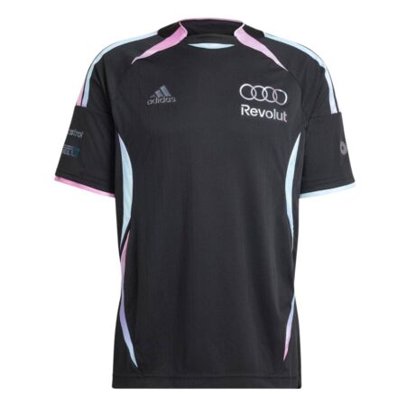 Camisa Audi F1 Revolt Preta 2026/27 Piloto Refeltiva Masculina