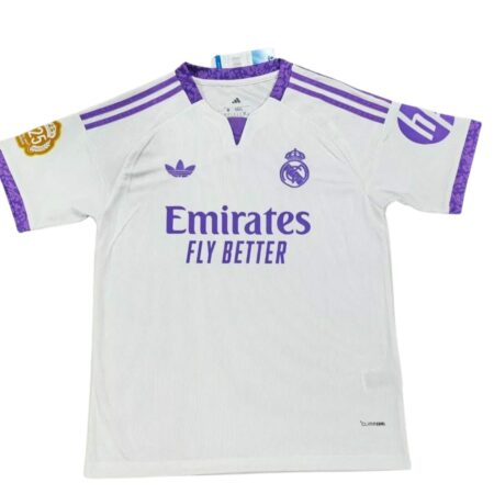 Camisa Real Madrid Branco 2026/27 Aniversário 125 Anos Masculina
