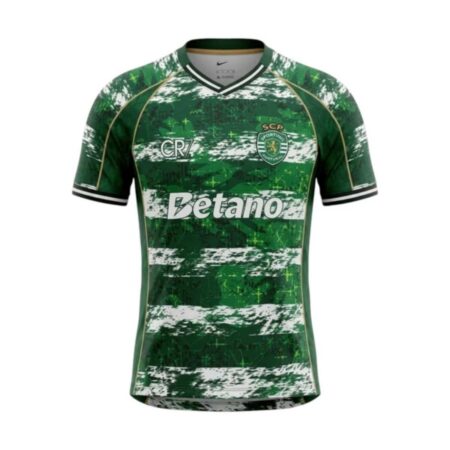 Camisa Sporting CP Portugal Verde CR7 2026/27 Especial Masculina