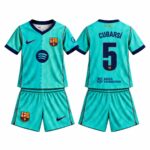 kit-infantil-fc-barcelona-cubarsí-#5-2026-27-azul-third-iii-unissex